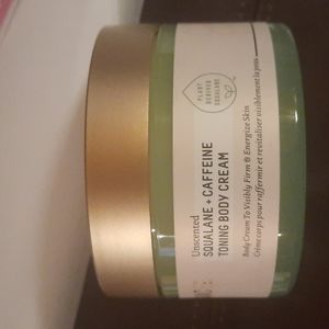 Biossance Squalane + Caffeine Toning Body Cream NEW, SEALED